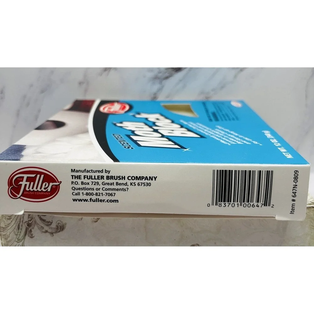 Fuller Scented Moth Block Clean Cotton 12 Oz Vintage NOS Discontinued USA